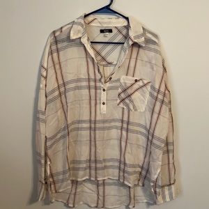 BDG Plaid Blouse